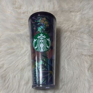 Starbucks Floral Shiny Cold Tumbler 24oz